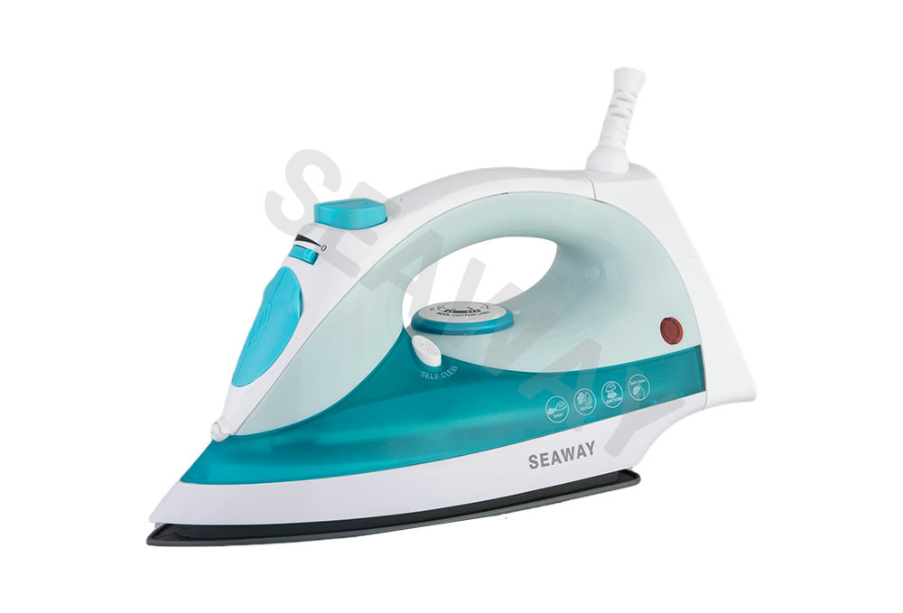 SW-2688 Hotel Auto Electric Ferro a vapor preto com base de cerâmica