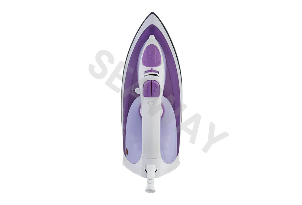 SW-2688 Hotel Auto Electric Ferro a vapor preto com base de cerâmica