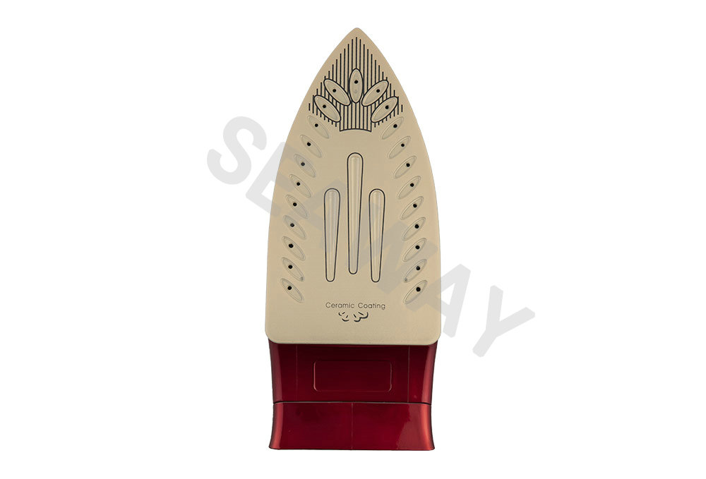 SW-2688 Hotel Auto Electric Ferro a vapor preto com base de cerâmica