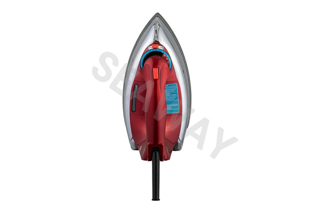 SW-601 1100-2000W Ferro Pesado a Vapor Com Base em Alumínio Polido