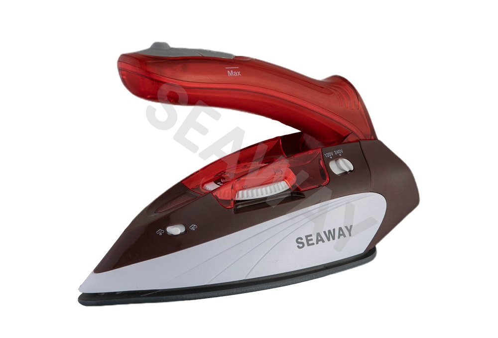 SW-602 900W-1100W Dual Voltage Choice Manípulo Curvo Viagem Ferro