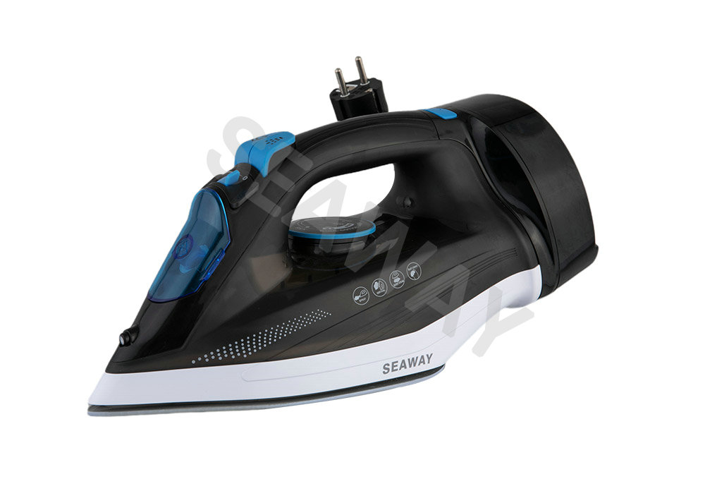 Ferro a vapor elétrico de função completa SW-605C com cabo para entulho