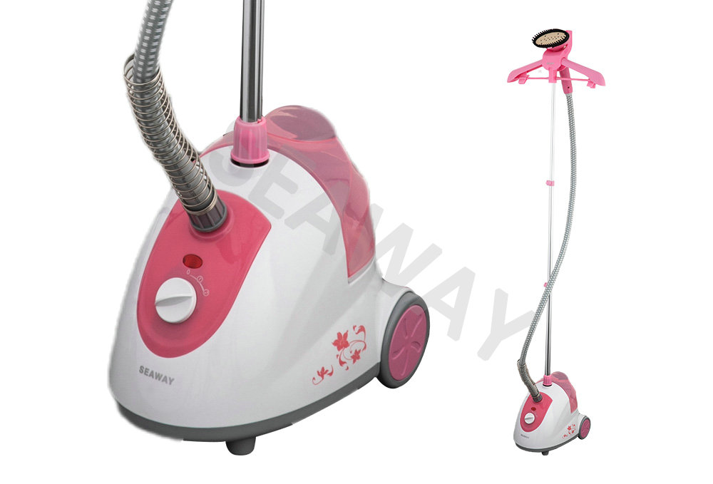 SWS-801 1500W Rodízios Para Mobilidade Stand Garment Steamer