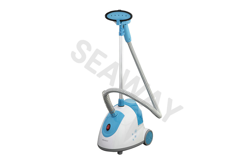 SWS-807 1500W Design telescópico para vaporizador de roupas com suporte de armazenamento compacto