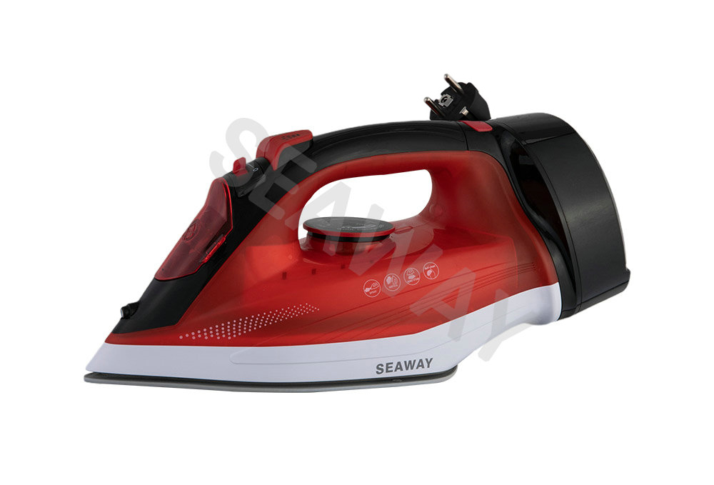 Ferro a vapor elétrico de função completa SW-605C com cabo para entulho